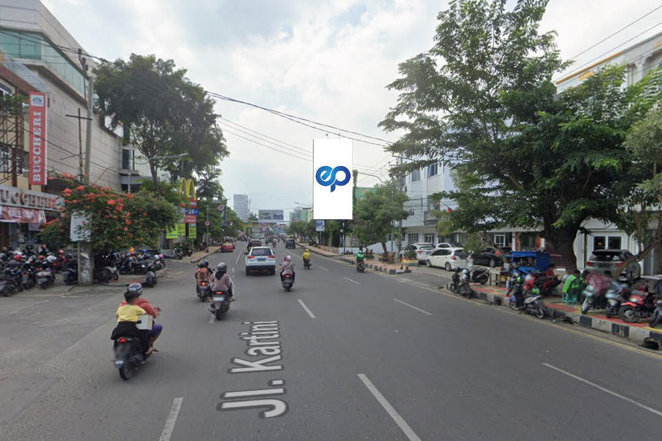 Billboard at JL. RA KARTINI, DEPAN CENTRAL PLAZA, BANDAR LAMPUNG
