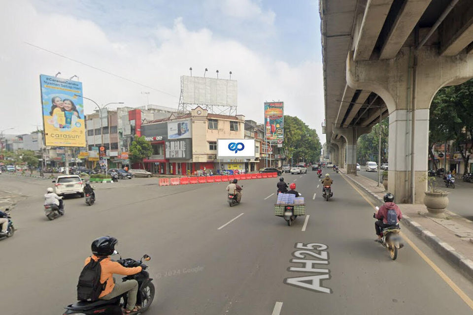 Videotron at JL. Jend Sudirman (Simpang International Plaza), Palembang