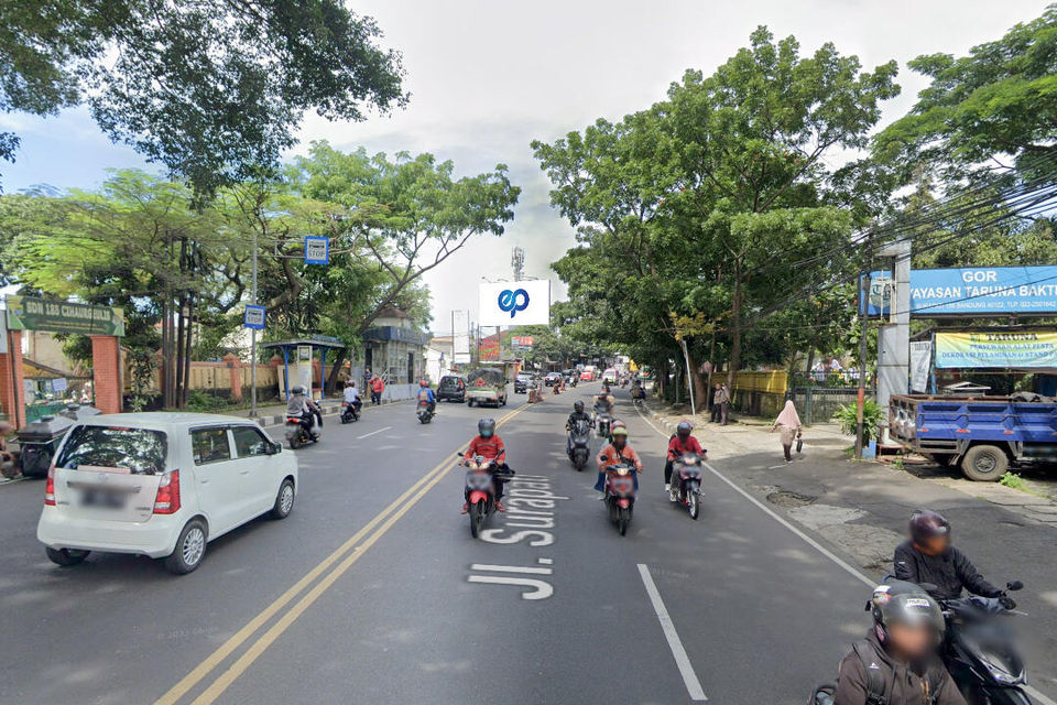Billboard at JL. Surapati no. 76, Bandung