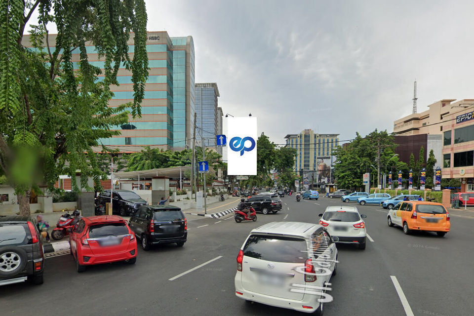 Billboard at JI. Gajahmada Depan Gate Mall Ciputra, Semarang