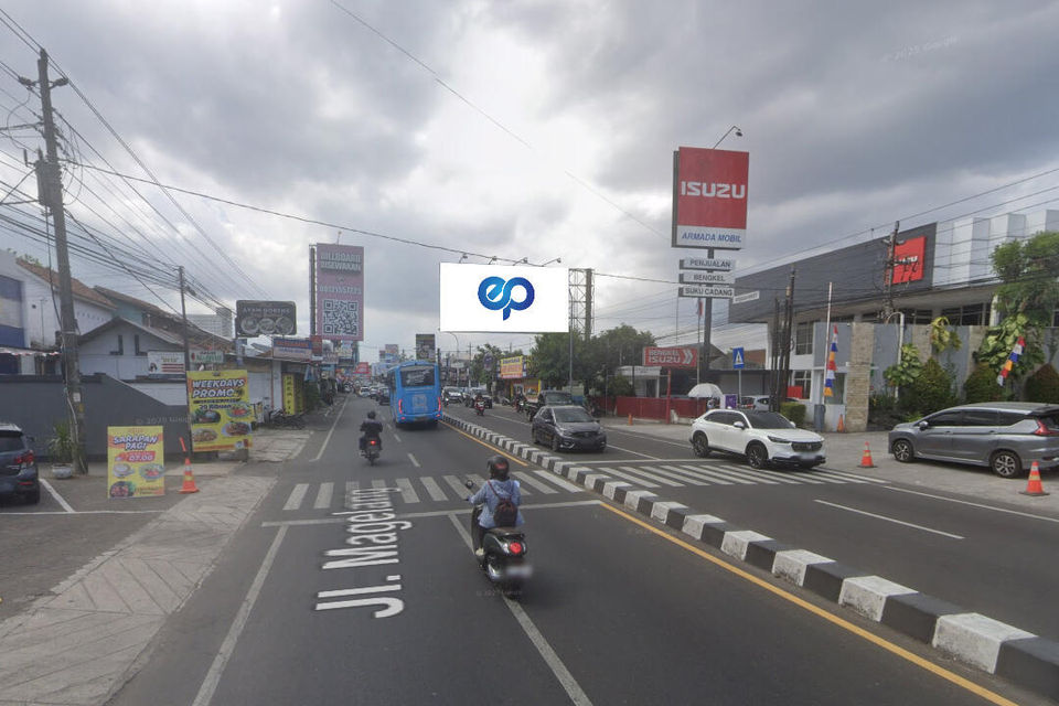 Billboard at JI. Magelang, Yogyakarta