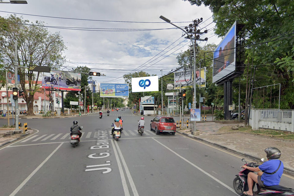 Billboard at JL. JEND. SUDIRMAN (LAPANGAN KAREBOSI - JALAN KARTINI), Makassar