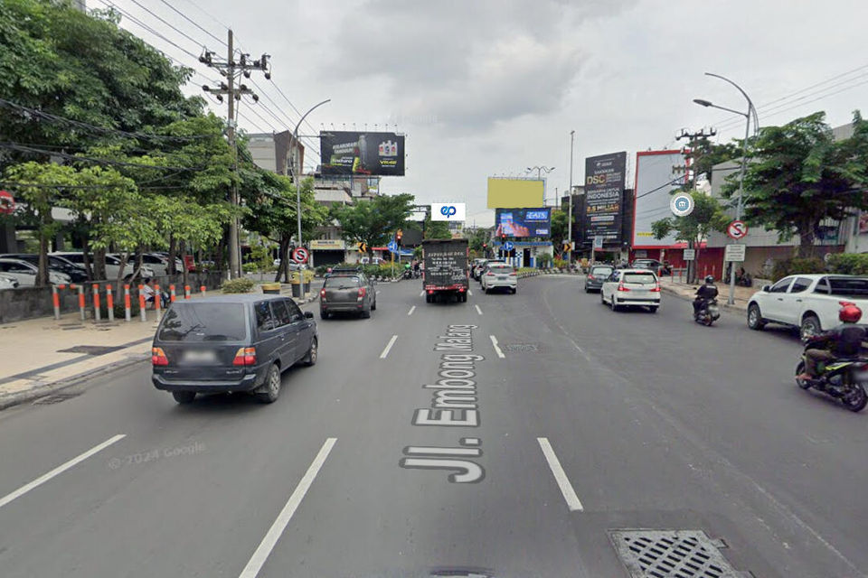Billboard at JI. Embong Malang - Tidar (dekat Empire Palace), Surabaya