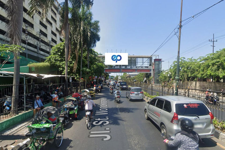 Billboard at JPO JI. Wonokromo (Depan DTC), Surabaya