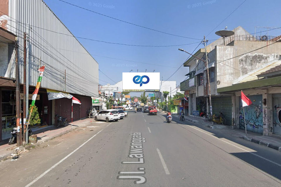 Billboard at JI. Lawanggada, Cirebon