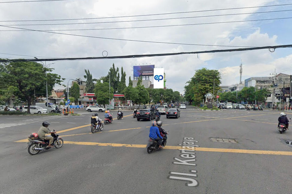 Billboard at Jl. Kertajaya Perempatan (SPBU), Surabaya