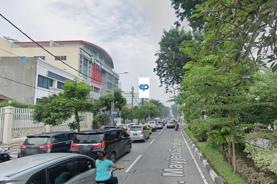 Billboard at Jl. Mayjend. Sungkono (Yamaha - depan TVRI), Surabaya