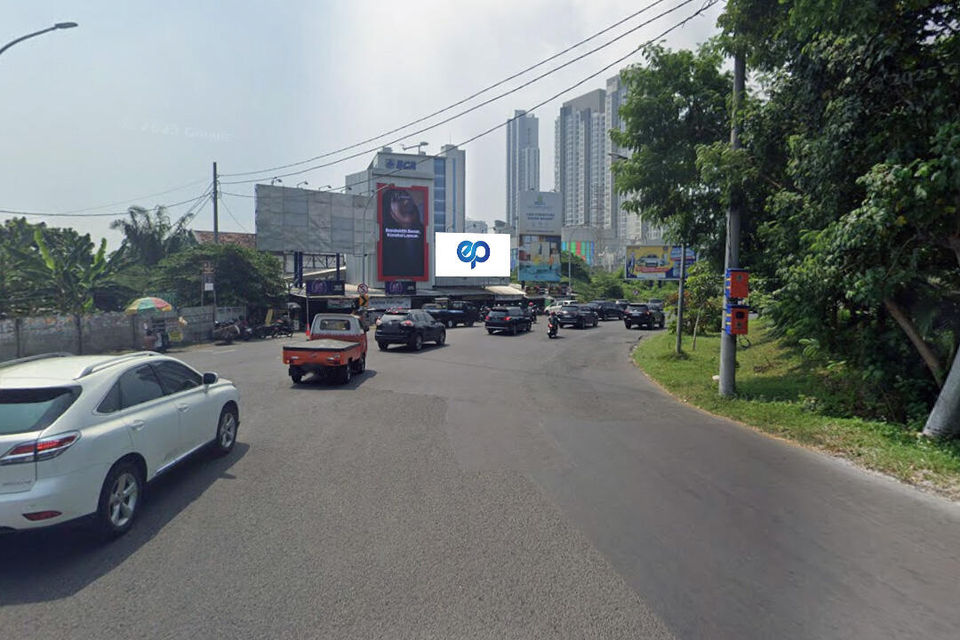 Billboard at Bundaran Pakuwon Mall, Surabaya