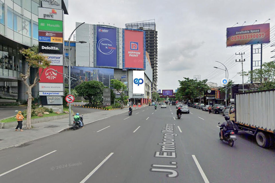 Billboard at Jl. Embong Malang Go Skate, Surabaya