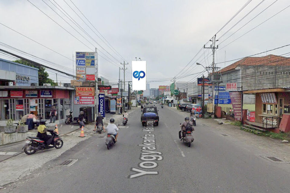 Billboard at Jl. Kaliurang (Depan Mirota), Yogyakarta