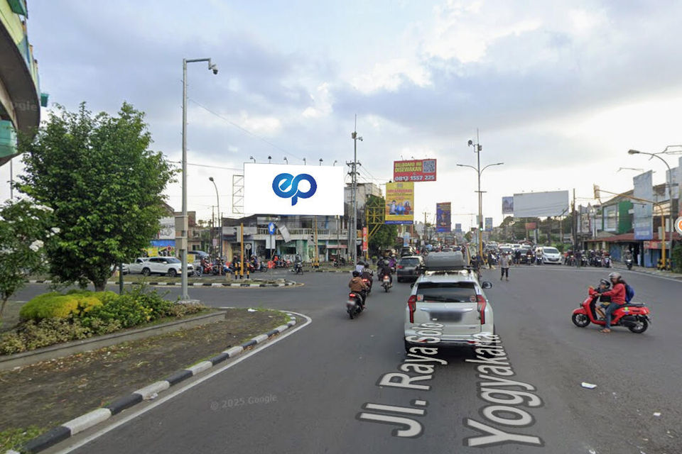 Billboard at Jl. Adi Sucipto (Pertigaan Lampu Merah Flyover Janti), Yogyakarta