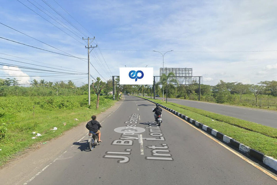 Billboard at Jl. Bypass, Bandara Internasional, Lombok