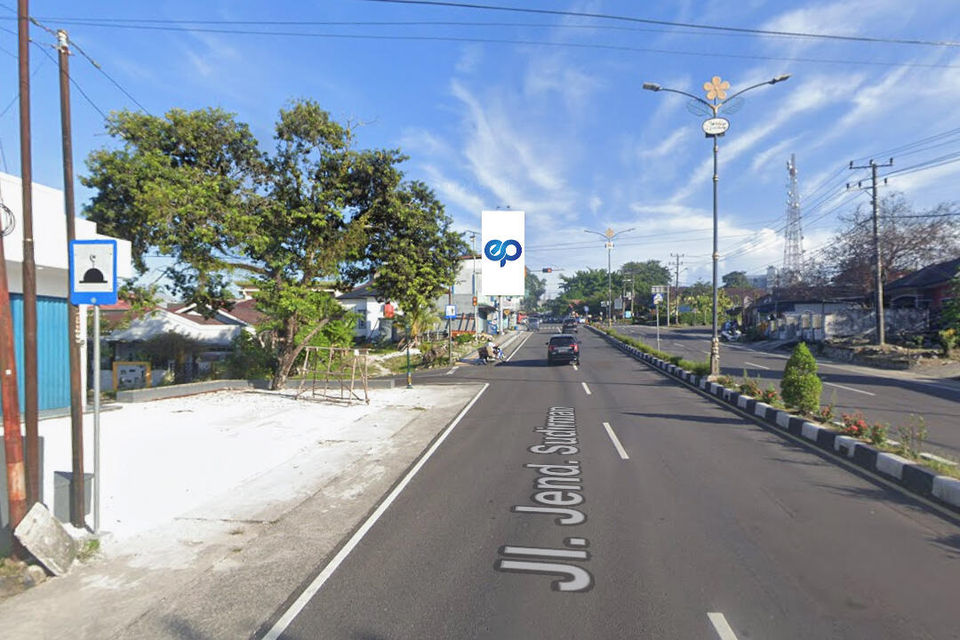 Billboard at Jl. Jendral Sudirman, Bangka Belitung