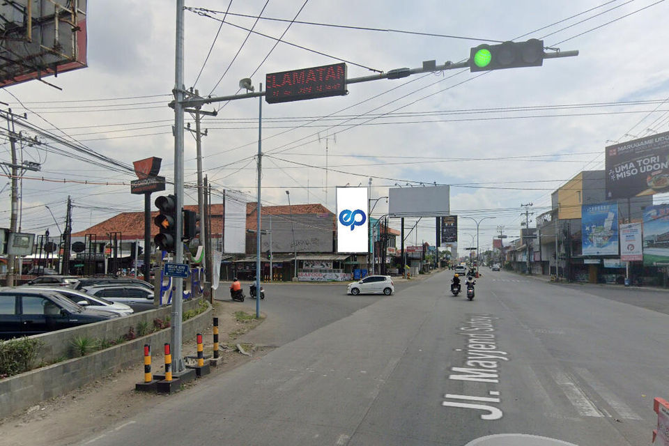 Billboard at Jl. Kolonel Sugiono, Tegal