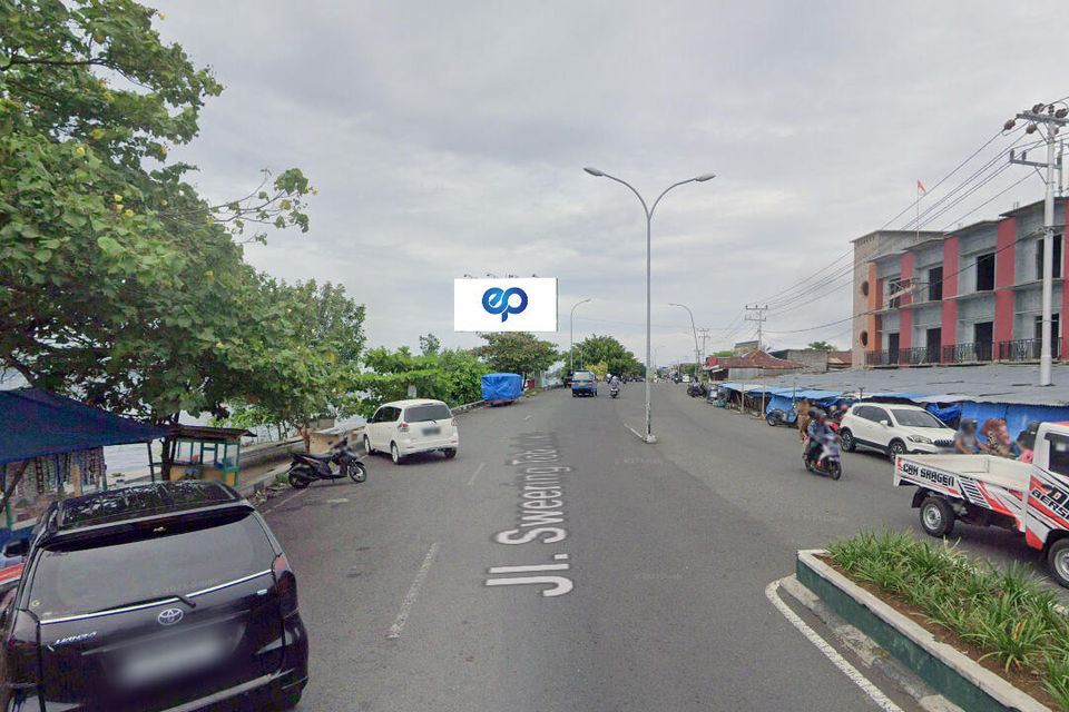 Billboard at Jl. Sweering tobohoko, Ternate