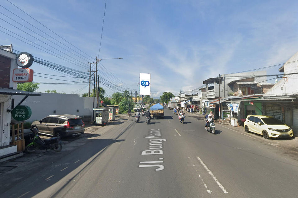 Billboard at Jl. Bungkarno, Mataram