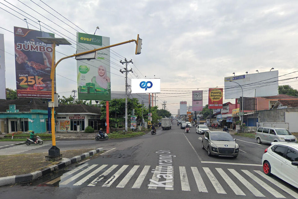 Billboard at JI. Kaliurang (Gudeg Bu Pudji), Yogyakarta