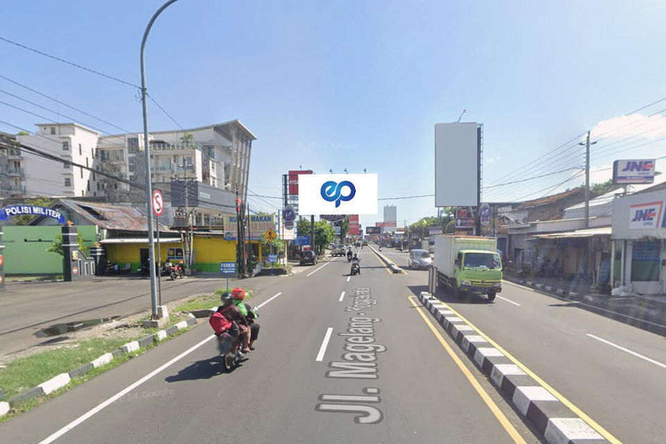 Billboard at JI. Magelang, Yogyakarta