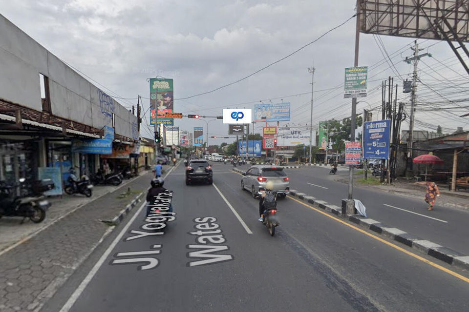 Billboard at Pertigaan Gamping, Yogyakarta