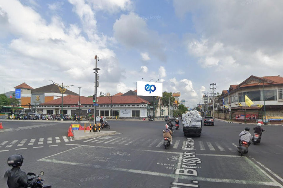 Billboard at JI. Brigjend Katamso, Yogyakarta