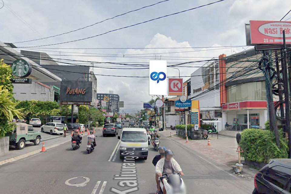 Billboard at JI. Kaliurang Hotel Cakra Kembang, Yogyakarta