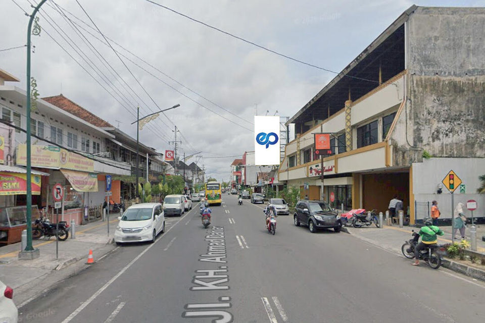 Billboard at JI. KH. Ahmad Dahlan Depan PKU Muhammadiyah Yogyakarta, Yogyakarta