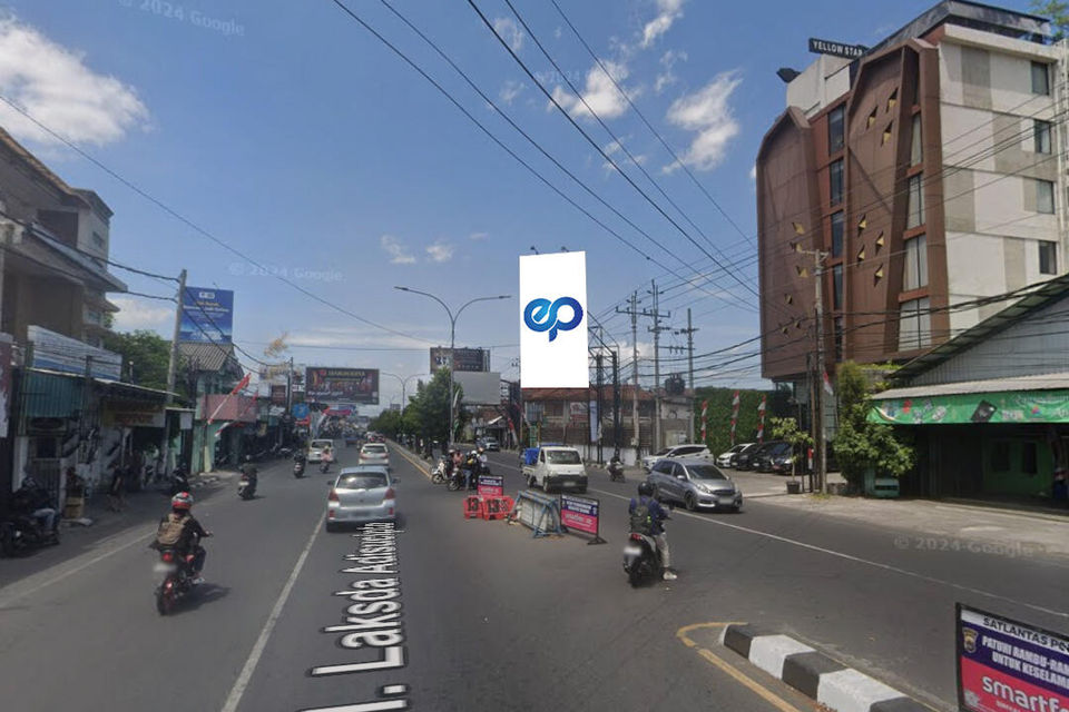 Billboard at Jl. Laksda Adi Sucipto (Depan Hotel Yellow Star Ambarrukmo), Yogyakarta