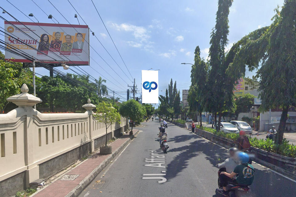 Billboard at JI. Affandi (Pertigaan Moses), Yogyakarta