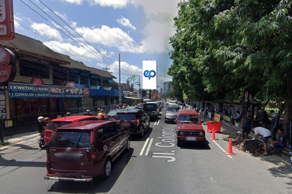 Billboard at JI. Samirono, Yogyakarta