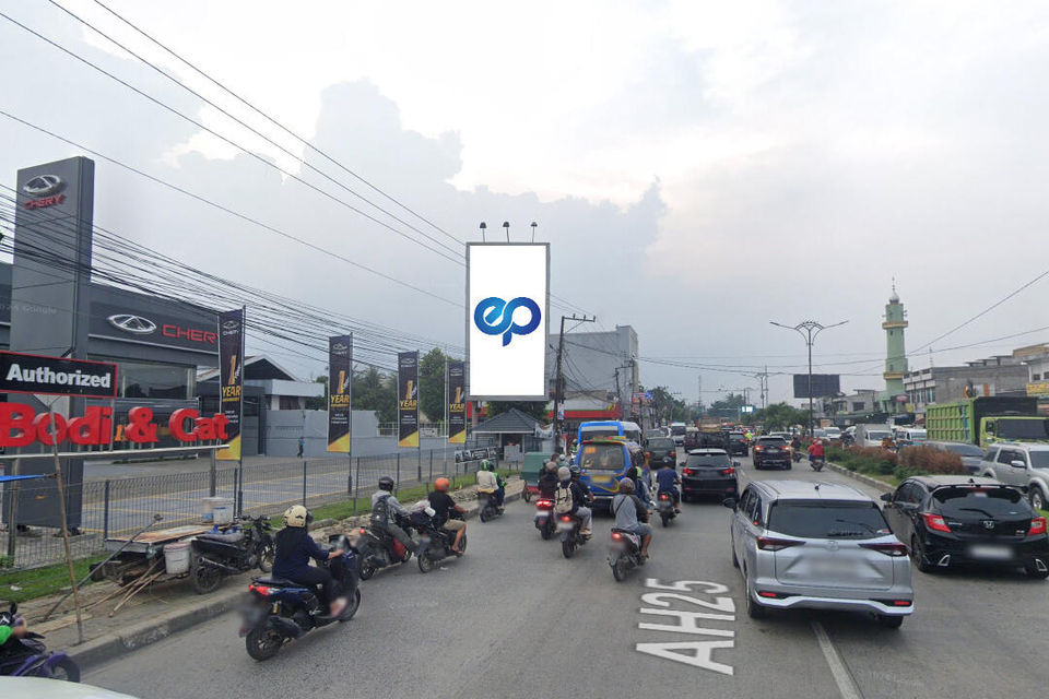 Billboard at JI. SM. Raja (Dekat Ratu Mobil), Medan