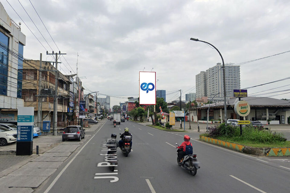 Billboard at JI. H.M Yamin Simp. Angsana, Medan