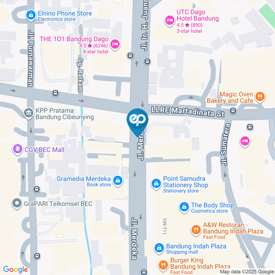 Map location of Videotron