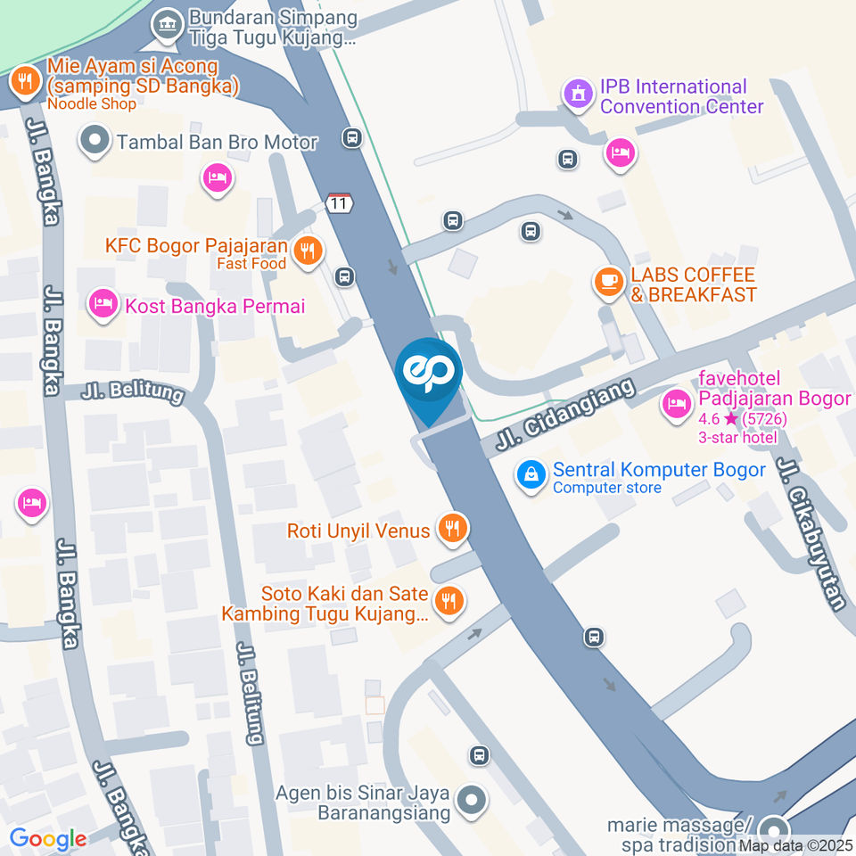 Map location of Billboard