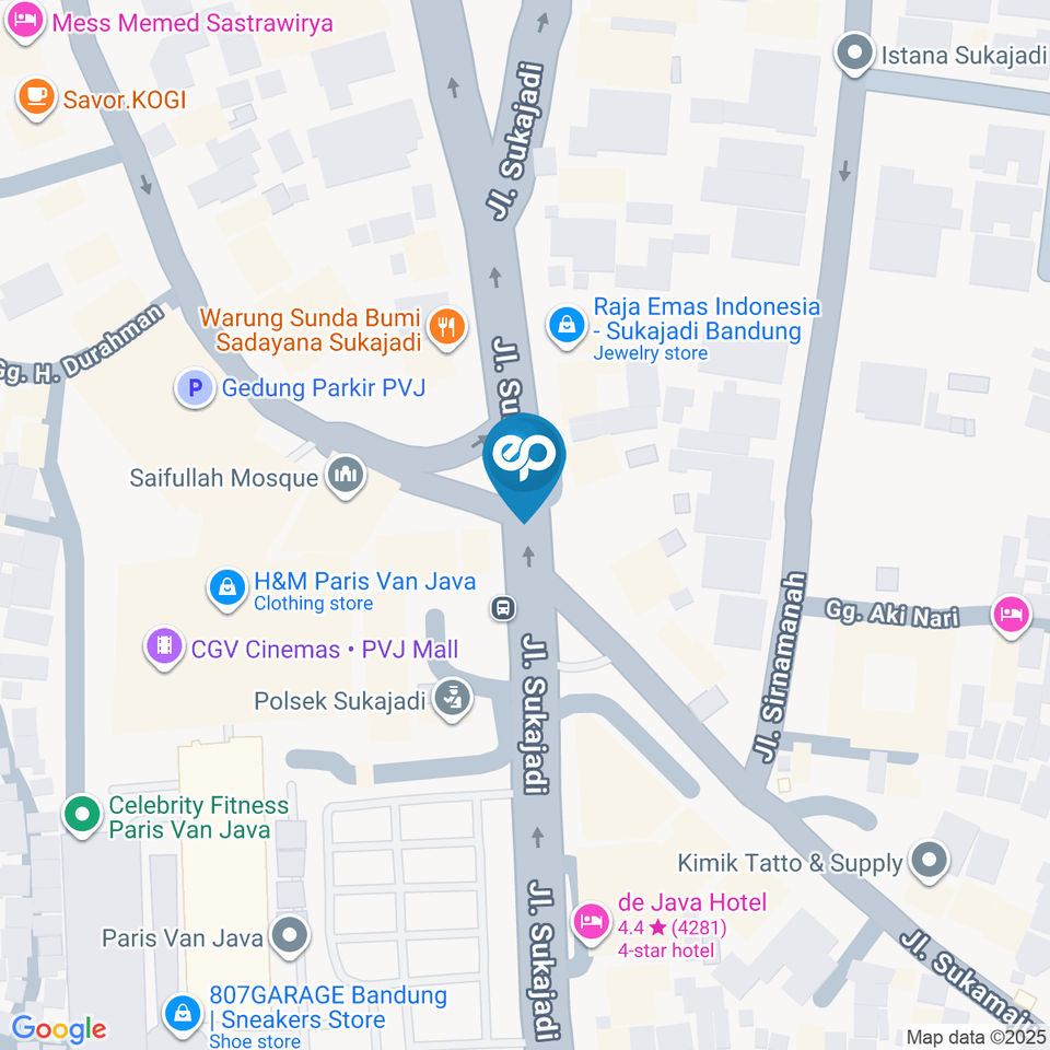 Map location of Billboard