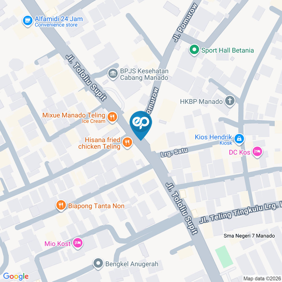 Billboard - Jl. Tololiu Supit Dekat RM. Fan Rong, Manado | Ukuran 4 x 6