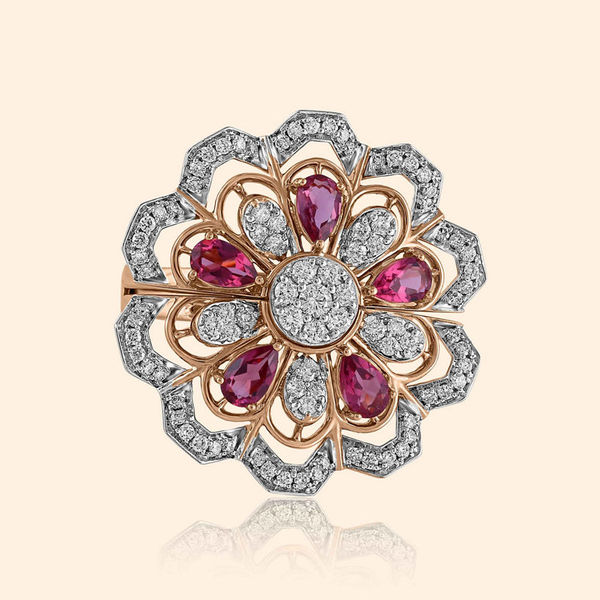 Mannat Studded Ring       