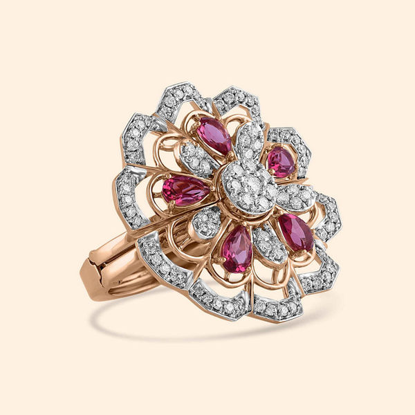 Mannat Studded Ring       