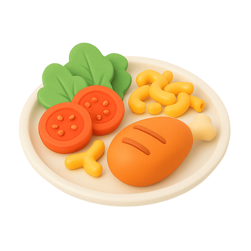 Plate of food