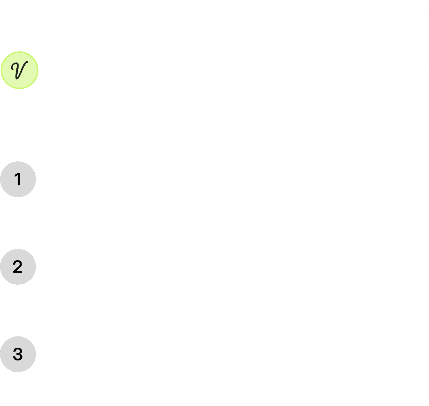 Vibemyad listing competitors' live promotions