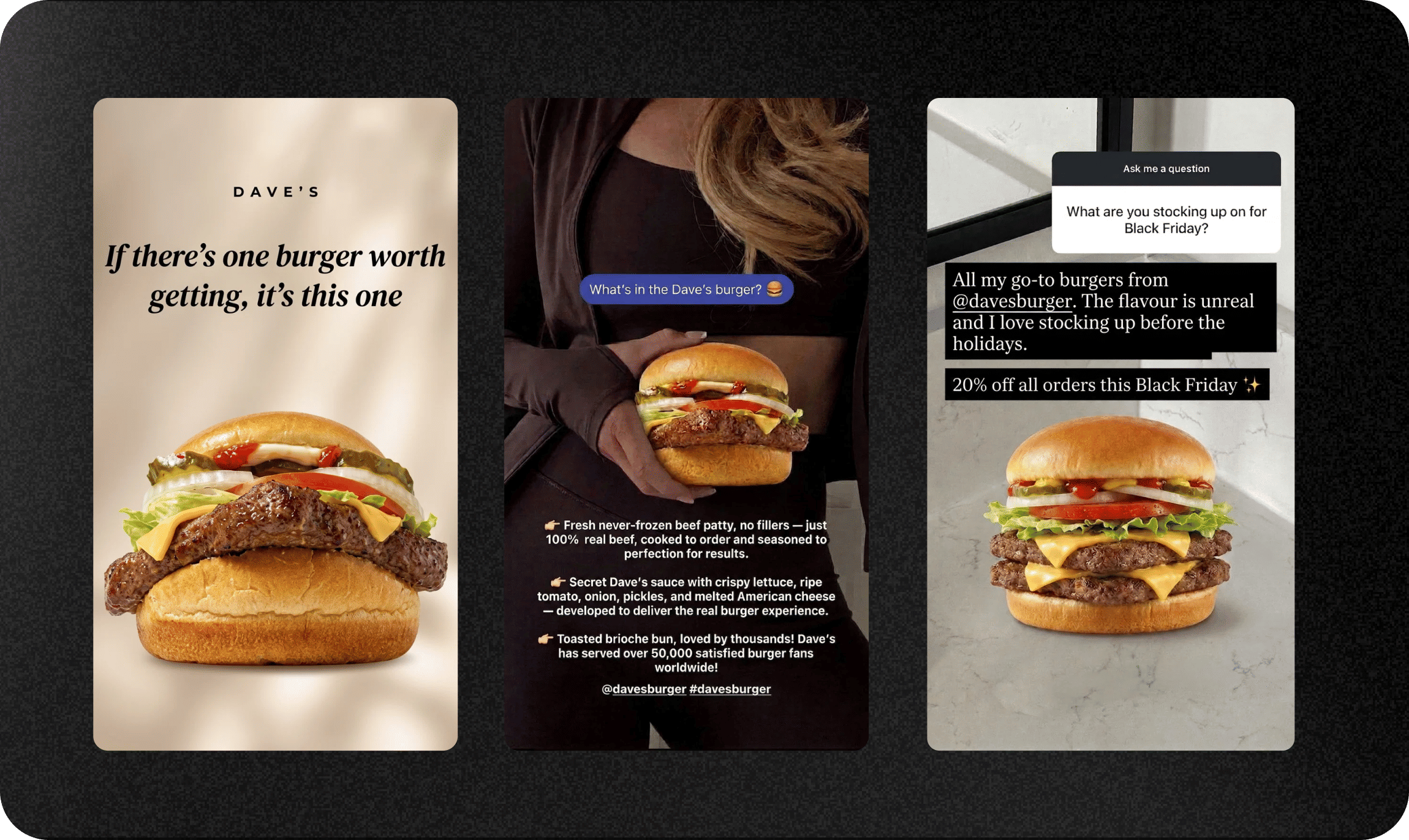 Vertical story ad designed for Meta placements