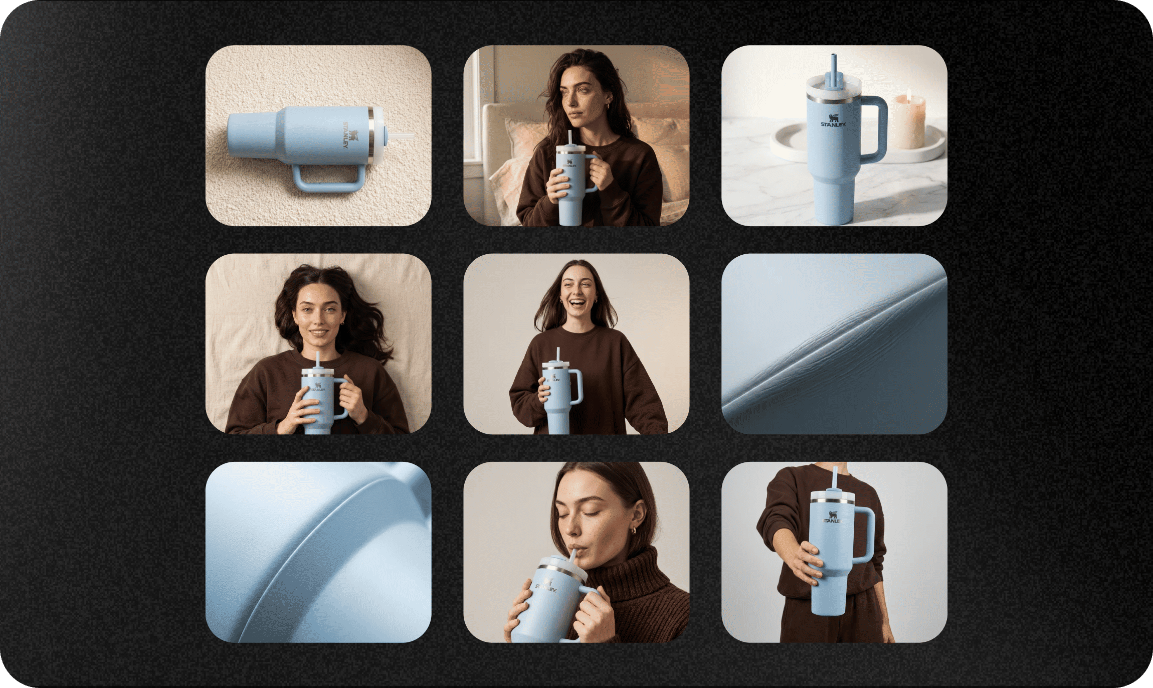 Product photography generated without a studio shoot