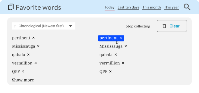 Making lists work UI