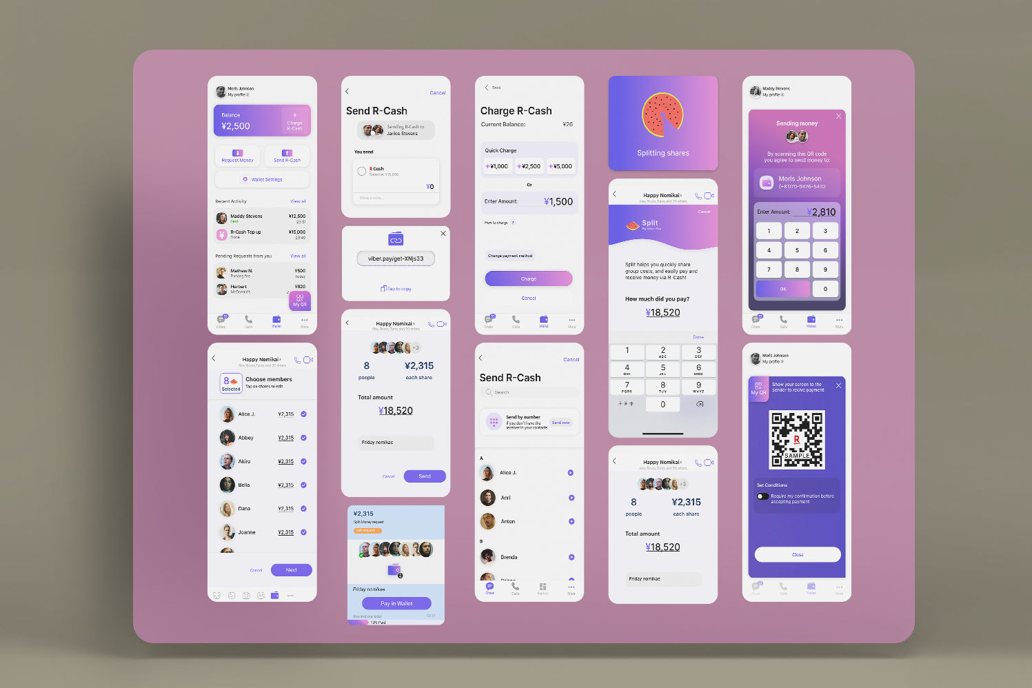 Rakuten Viber UI Cover