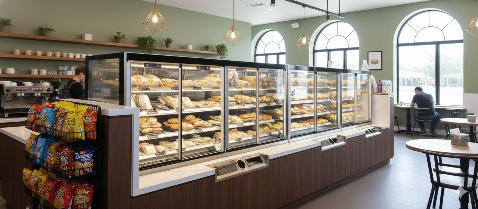 Vitrine Self-service Electa 02