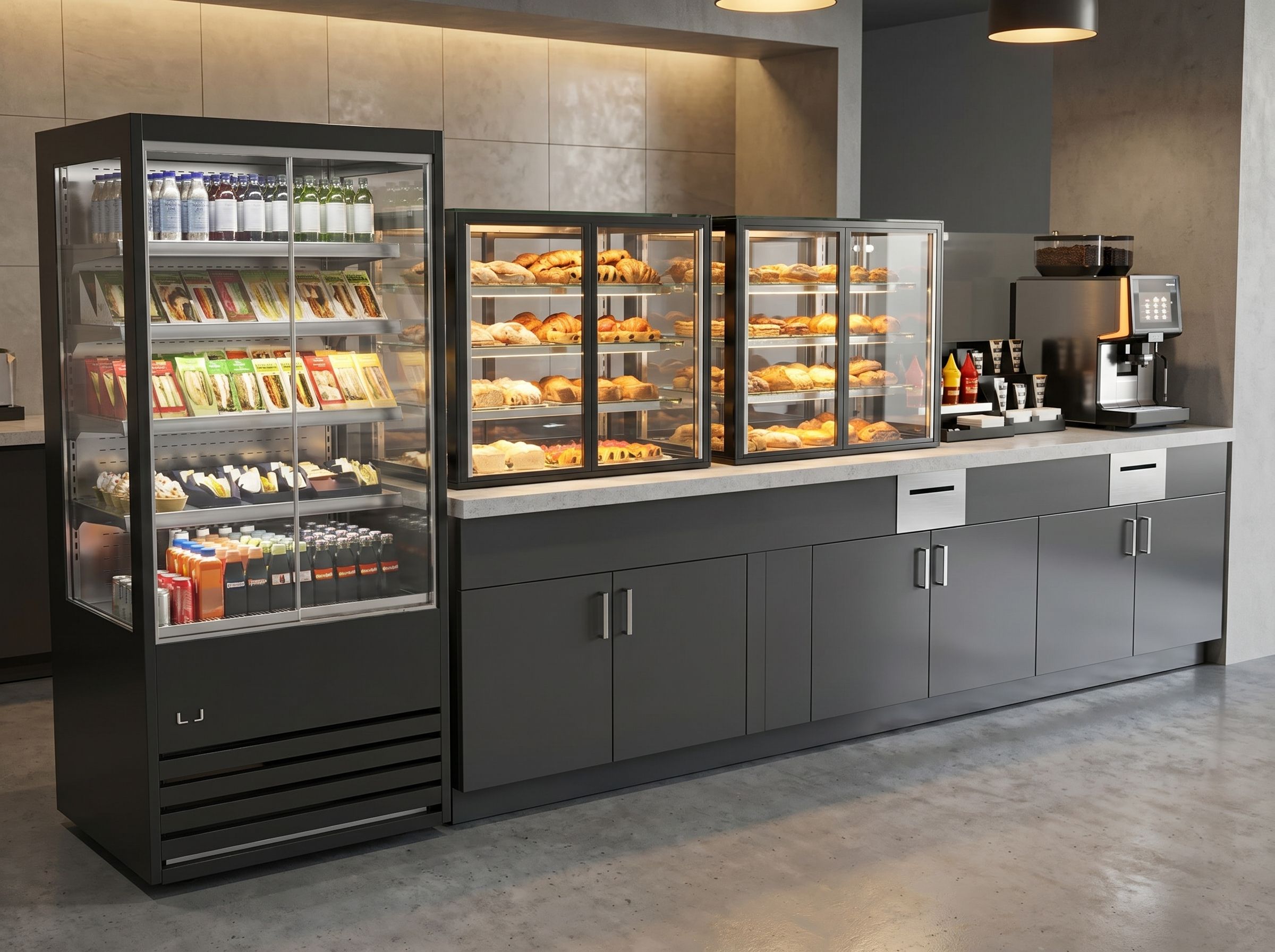 Vitrine Self-service Electa 03