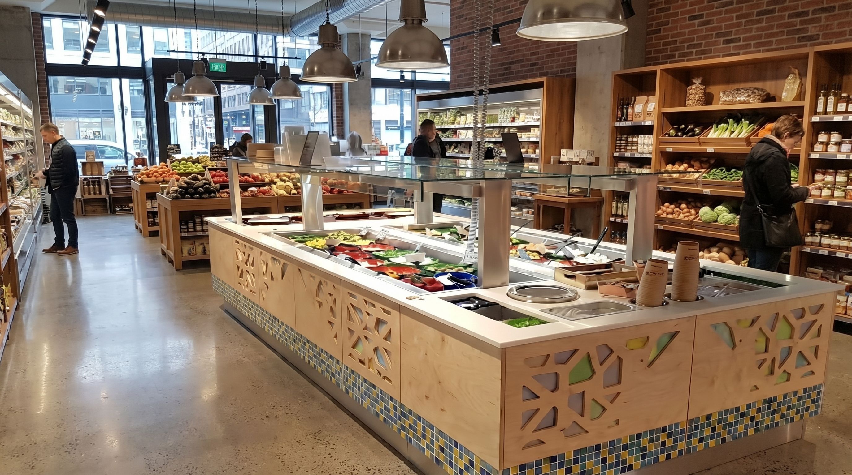 Sistema Buffet Drop-In Electa refrigerado