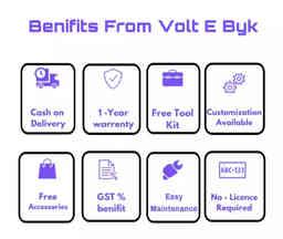 Thumbnail 9 of Eco-Bike Red Electric Cycle 7.8 Ah - Electric from Voltebyk