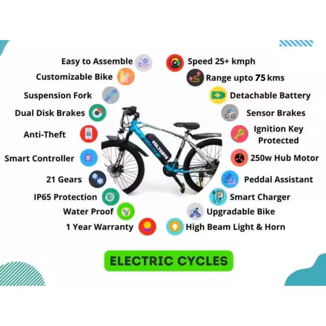 Product Image 6 of Voltebyk Eco Lit plus (+) Electric cycle 13AH - Electric from Voltebyk