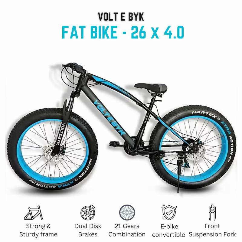Product Image 2 of Voltebyk Blue Fat Bike - MTB from Voltebyk