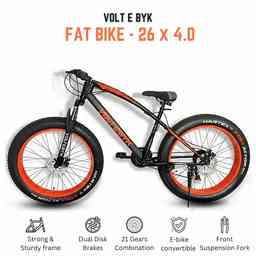 Thumbnail 2 of Voltebyk Orange Fat Bike - MTB from Voltebyk